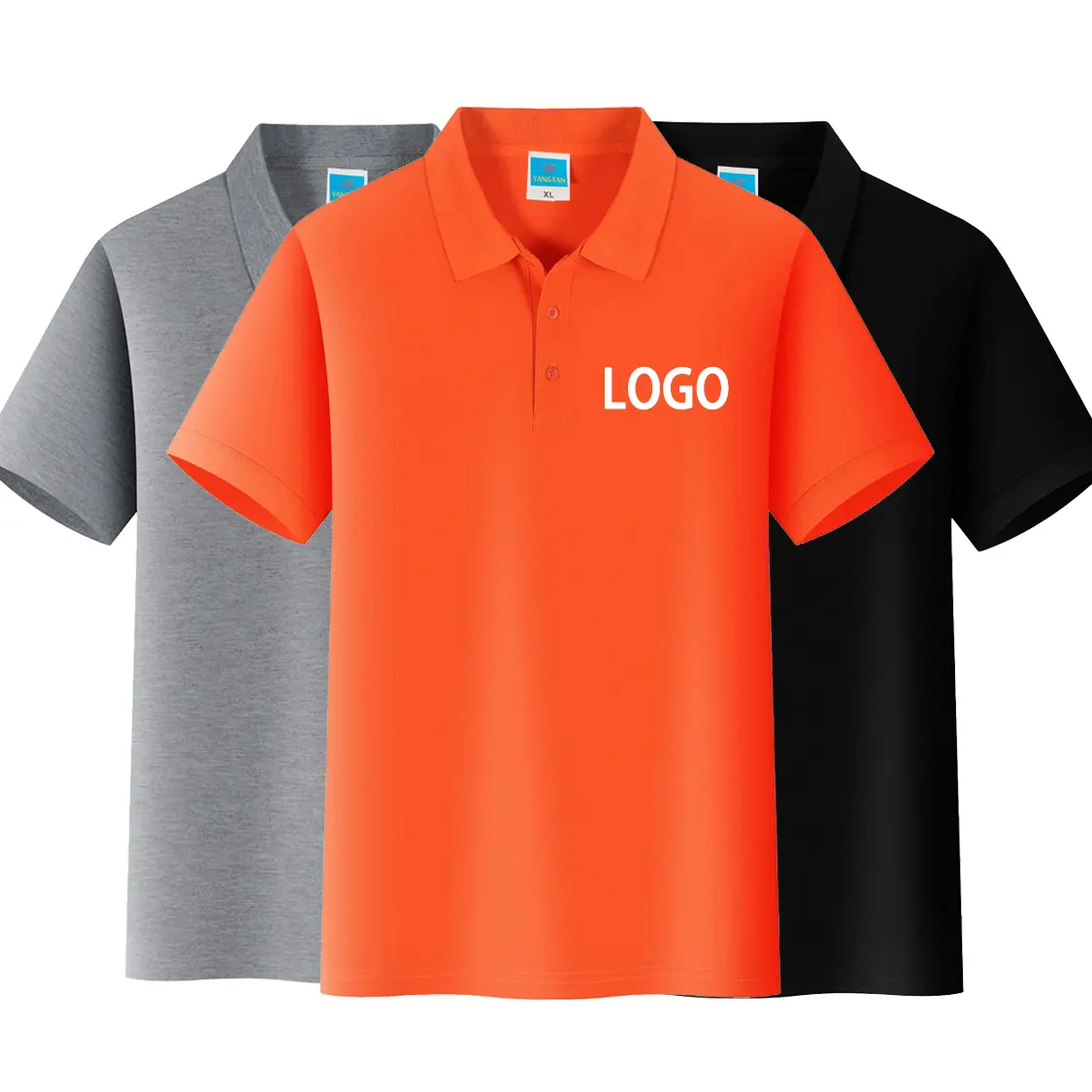 Hot Selling Golf Shirts Polo T Shirts Men Cotton Custom Polo Shirts With Embroidery Logo