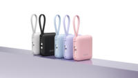 Power Bank Mini 10000mAh Terbaru 22.5W PD Pengisian Cepat Charger Portabel dengan Kabel Ganda Terintegrasi Layar LCD