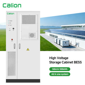 Sistema Híbrido de Almacenamiento de Energía con Batería LiFePO4 de 100kWh, Solar, Conectado a la Red y Fuera de la Red, con Enfriamiento por Aire, de Iones de Litio para Uso Industrial en Fábricas - Product Image 3