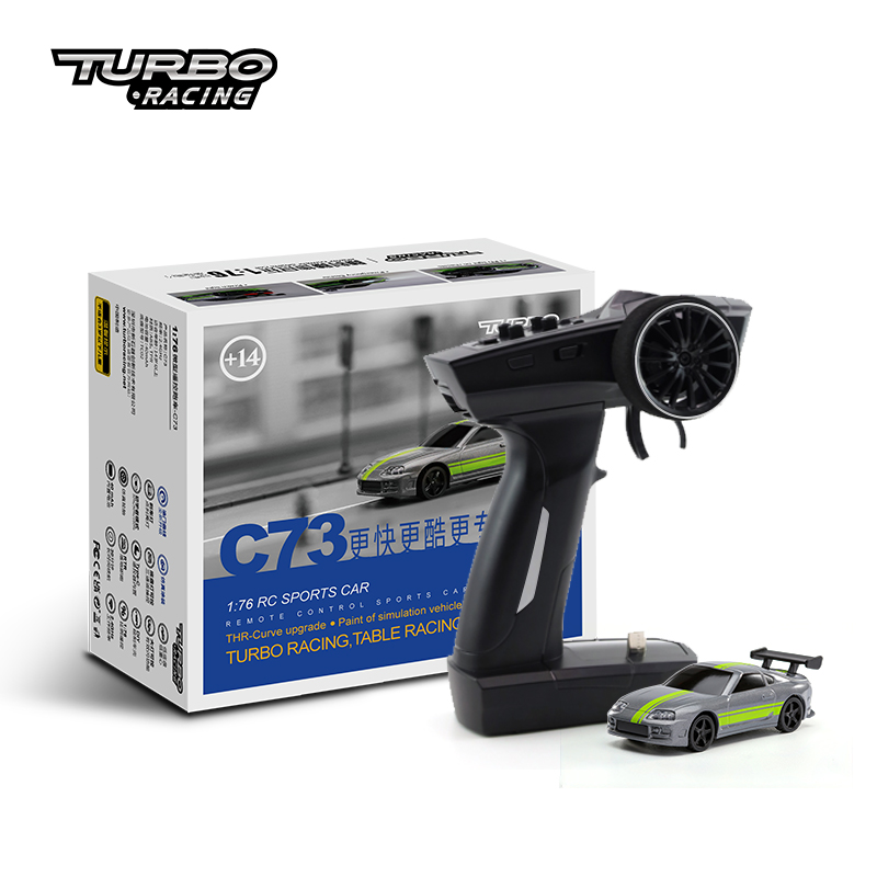 Turbo Racing 1:76 C64 C73 C72 C74ドリフトRCカー (ジャイロ