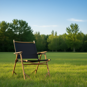 Silla de Camping Plegable con Marco de Aluminio Grande, Tela Oxford Caqui 600D, Capacidad de 100 kg, Silla de Jardín para Exteriores - Product Image 2