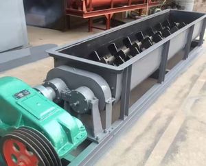 カスタムSJシリーズ二軸ミキサー工業機器、鉱業向けセメント砂建材混合機 - Product Image 6