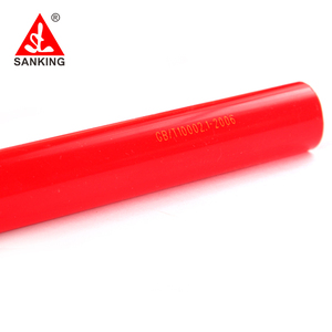 Flowcolour UPVC rosso tubo 63mm acquario <span class=keywords><strong>PVC</strong></span> tubo di alimentazione <span class=keywords><strong>acqua</strong></span> raccordi connettore tubo - Product Image 2