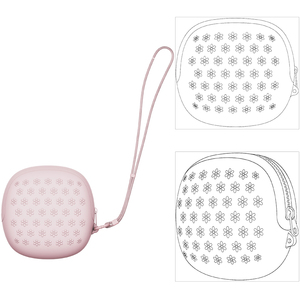 Wholesale OEM Silicone Coin Purse Factory Custom 3D Daisy Pattern Bag Soft Waterproof Flower Design Boutique Silicone <b>Mini</b> <b>Pouch</b> - Product Image 1