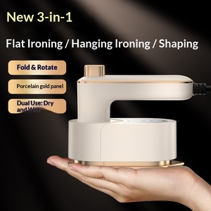 Défroisseur Vapeur <span class=keywords><strong>Portable</strong></span> Domestique Compact, Fer à Repasser Mécanique <span class=keywords><strong>Portable</strong></span> pour Vêtements, Réservoir 1.4-1.8L avec Revêtement Intérieur en Alliage de Titane - Product Image 2