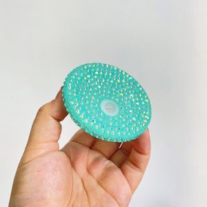 Couvercles en plastique acrylique PP avec strass colorés pour canettes en verre de 16 oz – Expédition depuis l'entrepôt américain - Product Image 4