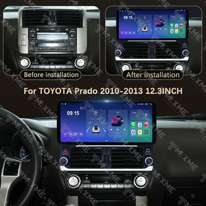 Autoradio <span class=keywords><strong>Android</strong></span> 12,3 pouces avec DSP, Carplay sans fil, GPS et écran d'intégration pour <span class=keywords><strong>Toyota</strong></span> Prado 2010-2013 - Product Image 2