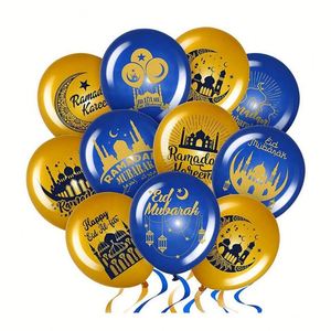 Vente en gros de ballons en latex pour la fête de l'EID, ballons personnalisés imprimés Ramadan Mubarak, ballons Globo - Product Image 3