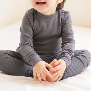 Ensembles de vêtements personnalisés en coton pour filles, vêtements de détente pour petites filles, ensemble t-shirt à manches longues et pantalon, deux pièces pour enfants - Product Image 5