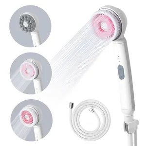 IPX8 Waterproof Long Handle Massage Shower Body Skin Bath Spin Scrubber Spa Electric Bath Brushes