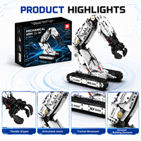 Serie de Bloques de Construcción de Brazos Robóticos para la Codificación de Robots, para Minoristas de STEM, Tiendas de Juguetes Educativos y Compradores Mayoristas de Material Escolar UE