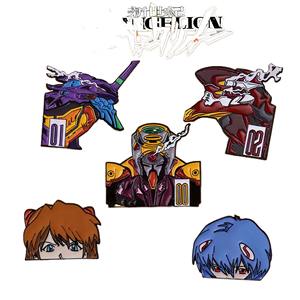 بروش نيون جينيسيس إيفانجيليون رقم أولي أيانامي ري أساكا إكسسوارات زي شارة معدنية محيطية أنيمي - Product Image 4