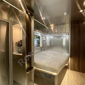 Remolque <span class=keywords><strong>de</strong></span> Viaje Todoterreno 4x4 <span class=keywords><strong>de</strong></span> Aluminio Moderno con Suspensión Independiente, Caravana Personalizable para Acampar al Aire Libre - Product Image 6