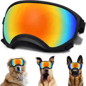 Sangle réglable Protection UV Protection coupe-vent Protection des yeux Grand <span class=keywords><strong>chien</strong></span> Lunettes de soleil <span class=keywords><strong>Chien</strong></span> Lunettes de soleil pour chiens de taille moyenne - Product Image 1