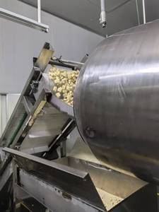 Factory Automatic Stainless Steel Snack Seasoning Drum <b>Popcorn</b> Chips Flavoring <b>Machine</b> Rotary Seasoning <b>Machine</b> Food Application - Product Image 3