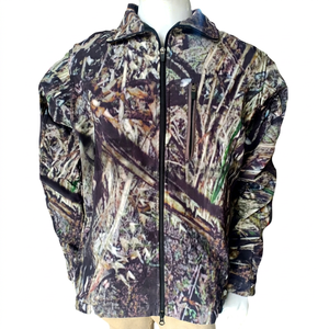New Arrival Breathable Winter <b>Camo</b> Fleece Outdoor Hunting <b>Jacket</b> for <b>Men</b> Custom Logo Printed Design - Product Image 1