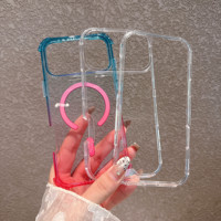 Étuis de téléphone portable magnétiques colorés 3 en 1 IVYMAX, personnalisés OEM, de luxe pour iPhone 13 14 15 16 17 Pro Max