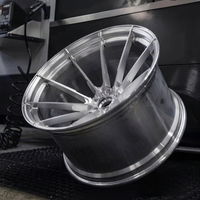 Rines de Aleación de Aluminio Forjados Personalizados para Autos, de 19, 20, 21, 22, 23 y 24 Pulgadas, 5x130, 5x108, Monobloque de 1 Pieza, para BMW, Mercedes, Audi, Porsche