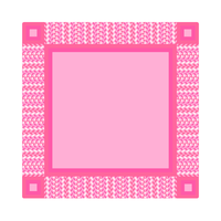 Set Mahjong Akrilik Transparan Mewah Warna Pink, Permainan Mahjong Amerika Barat dengan Pola Lucu, Perlengkapan Hadiah Santai Dalam Ruangan untuk Wanita