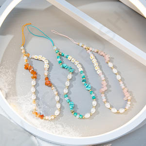 2025 <span class=keywords><strong>perle</strong></span> chaîne de téléphone <span class=keywords><strong>portable</strong></span> pour femmes filles perlées sangle de téléphone <span class=keywords><strong>portable</strong></span> lanière Anti-perte <span class=keywords><strong>cordon</strong></span> suspendu - Product Image 1