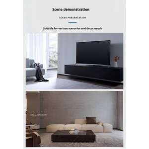 Plinthe en aluminium dissimulée - Plinthe métallique encastrée pour immeuble <span class=keywords><strong>de</strong></span> bureaux, garniture murale et <span class=keywords><strong>de</strong></span> sol moderne, plinthe facile à poser soi-même - Product Image 3