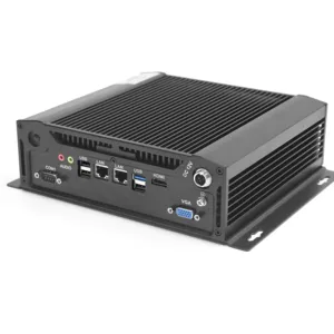 Small PC Win7/8/10 Linux J1900/ Intel Core i3 i5 i7 Fanless Box PC Mini PC Standard Computer 6USB 6COM 2RJ45 LAN