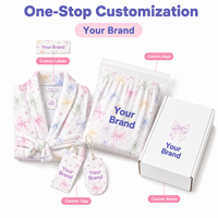 Peignoir en flanelle moelleuse pour femme, imprimé par sublimation, avec ceinture, col châle, manches longues, robe d'hiver confortable, vente en gros