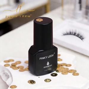 Colle à cils Pinky Leem de haute qualité, séchage rapide, vente en gros, imperméable, longue durée, colle à extensions de cils UV 2s - Product Image 5