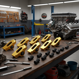 Bras oscillants en aluminium Chevy, rapport 1,5, pour moteurs Small Block SBC Gen I 350 400, référence D0100HAMJDG - Product Image 2