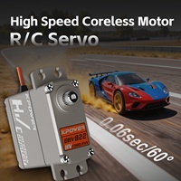 Servomoteur numérique sans noyau Kpower DHV822 7.4V, vitesse rapide 0.06s, étanche, pour accessoires d'avions, voitures, hélicoptères et drones RC