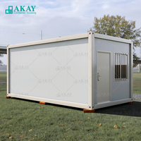 Personnalisation en usine Maisons préfabriquées mobiles modulaires à installation rapide de 20 pieds Maison en conteneur Maison préfabriquée de luxe Vill