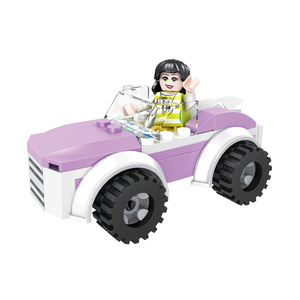 COGO Carousel Build <strong>Blocks</strong> <strong>Funny</strong> <strong>Bricks</strong> Educational Assemble Girls <strong>Building</strong> <strong>Blocks</strong> Toys - Product Image 3