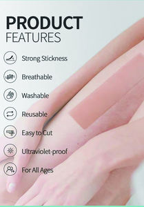 Прозрачная Мягкая силиконовая лента для шрамов, невидимые Медицинские силиконовые полоски, прозрачные для келоидных шрамов, C-сечение - Product Image 4