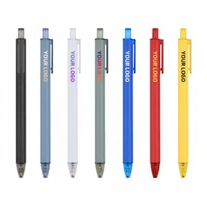 Bolígrafo de Gel de Plástico con Clip, Ligero y Colorido, para Promoción, Tinta Negra de 0.5 mm - Product Image 2