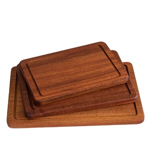 Gỗ keo tự nhiên cắt khối với nước trái cây rãnh - Product Image 1