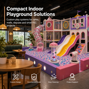 Aire de jeux urbaine de jeu de rô<span class=keywords><strong>le</strong></span> Château <span class=keywords><strong>Royal</strong></span> TUV Mini-vente au détail <span class=keywords><strong>Pont</strong></span> Passerelle Piscine à balles Livraison clé en main Opérateur FEC - Product Image 1