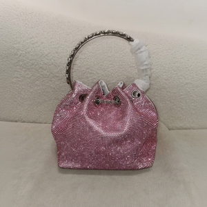 Bolsa Cartera de Acrílico en Resina Marmoleada Amarilla - Product Image 1