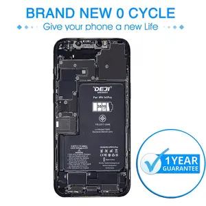 DEJI IEC62133 ISO9001 neutraler Aufkleber Li-Ionen hohe Kapazität Batterie für iPhone 14 PRO