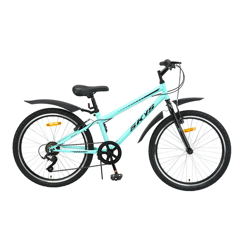 Bicicleta deportiva para hombre y mujer, accesorio de ciclismo de montaña, amortiguación de santa cruz, para descenso, para estudiantes y niños, 22