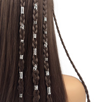Bijoux de marque Fanhua, tendance, vente chaude, pince à cheveux creuse en acier inoxydable DIY pour femmes