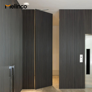 Melinco Invisible Secret Manual Interior <strong>Door</strong> <strong>Fire</strong> Prevention Modern Design Composite <strong>Doors</strong> for Hotel Villa Bedroom Use - Product Image 1