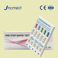Kit de test de drogue urinaire rapide professionnel 5 en 1, carte de dépistage de drogue multi-panneaux avec analyse d'urine