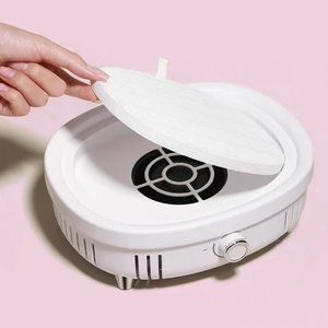 Herramientas <span class=keywords><strong>de</strong></span> manicura para uñas P40 0-4000RPM Ventilador Aspirador Colector <span class=keywords><strong>de</strong></span> polvo <span class=keywords><strong>de</strong></span> uñas Hecho <span class=keywords><strong>Silicona</strong></span> Plástico Acero ABS - Product Image 2