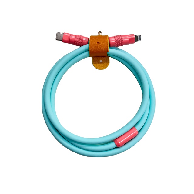 Hot Selling PD29W Data Cable Liquid Silicone Alloy mfi Certified Type c to L Cable Phone Charging Cable for iphone 11 12 13 14