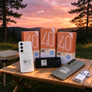 Spark40 Pro หน้าจอโค้งเล็กยอดนิยม ขายดี โทรศัพท์เกมมิ่ง 5G พร้อมกล้องความงามในตัว ปลดล็อคด้วยใบหน้าได้อย่างสมบูรณ์ - Product Image 1
