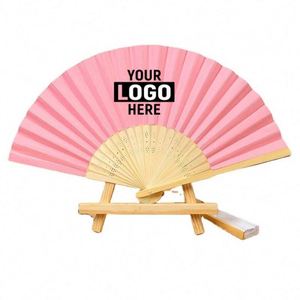 Éventail pliable à motif personnalisé pour festival, soirée, performance en boîte de nuit, mariage et événements – Cadeaux personnalisés - Product Image 1
