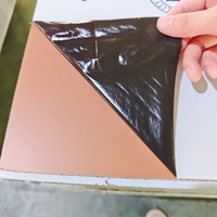 Panneau composite en métal massif noir mat de grand format personnalisé de 2 mm, 3 mm, 4 mm, 5 mm pour signalétique imprimée UV