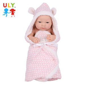 Muñeca de silicona Reborn recién nacido de 15 pulgadas de alta calidad, bonita muñeca de moda de silicona suave de vinilo completo con ropa de juguetes realistas - Product Image 4
