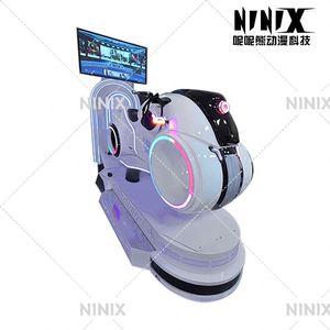 Simulateur de moto VR, machine de jeu d'arcade de course, vélo électrique interactif, équipement de conduite en réalité virtuelle pour divertissement - Product Image 4