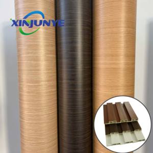 <span class=keywords><strong>Film</strong></span> PVC décoratif en rouleau, prix usine, membrane sous vide pour porte, <span class=keywords><strong>film</strong></span> vinyle en stock pour armoire, <span class=keywords><strong>film</strong></span> décoratif PVC OEM - Product Image 2